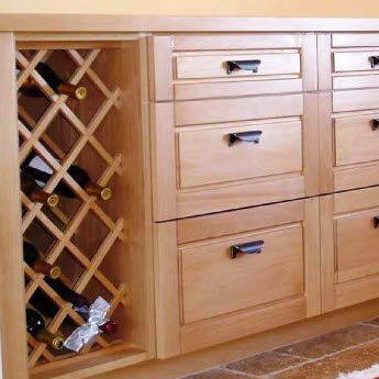 Lattice Wine Racks